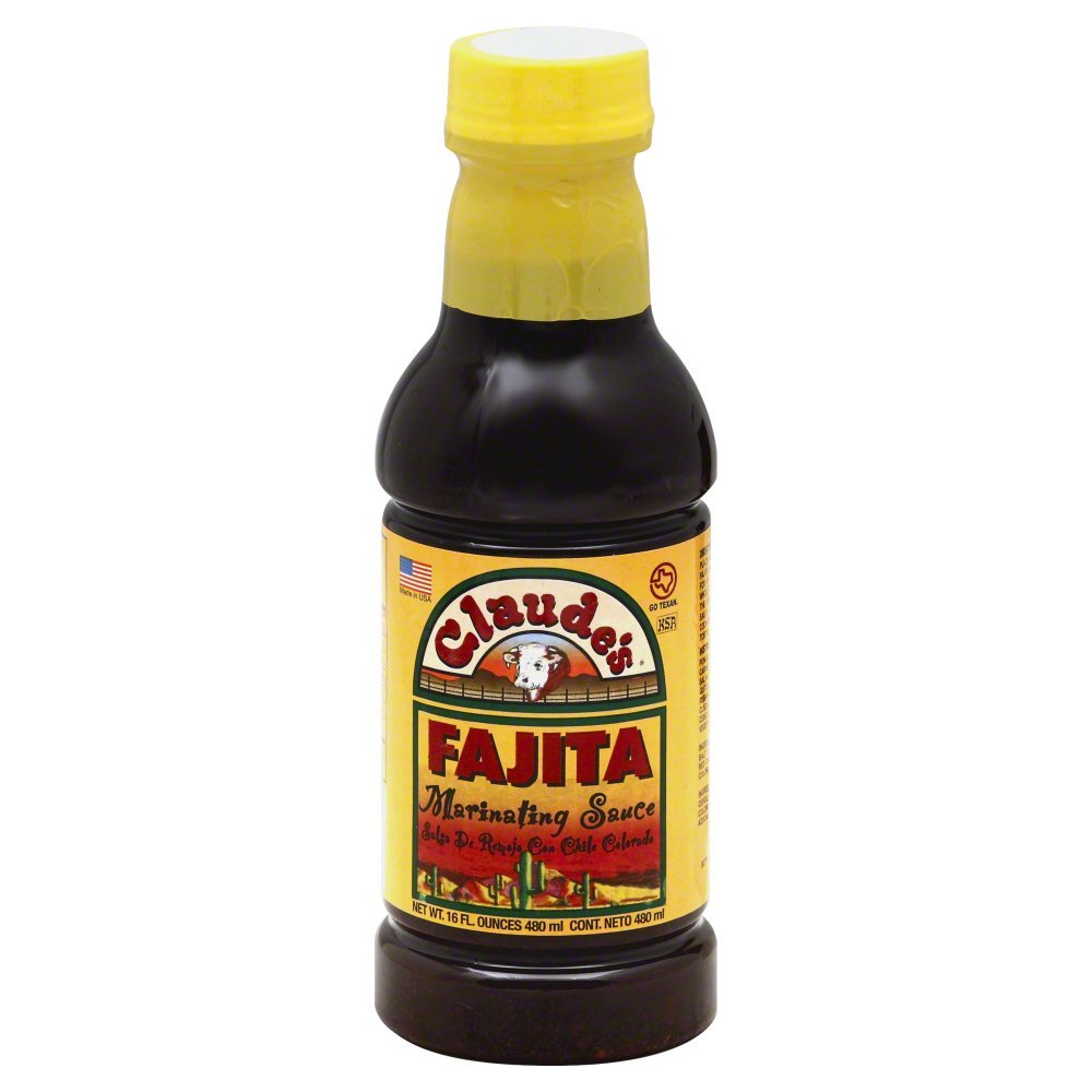 Claudes Fajita Marinade Sauce, 16-Ounce (Pack of 6)