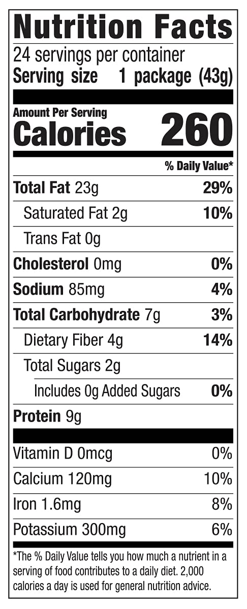 Happy Belly Almonds Multi-Pack, Roasted & Lightly Salted, 1.5 oz, 24 Count
