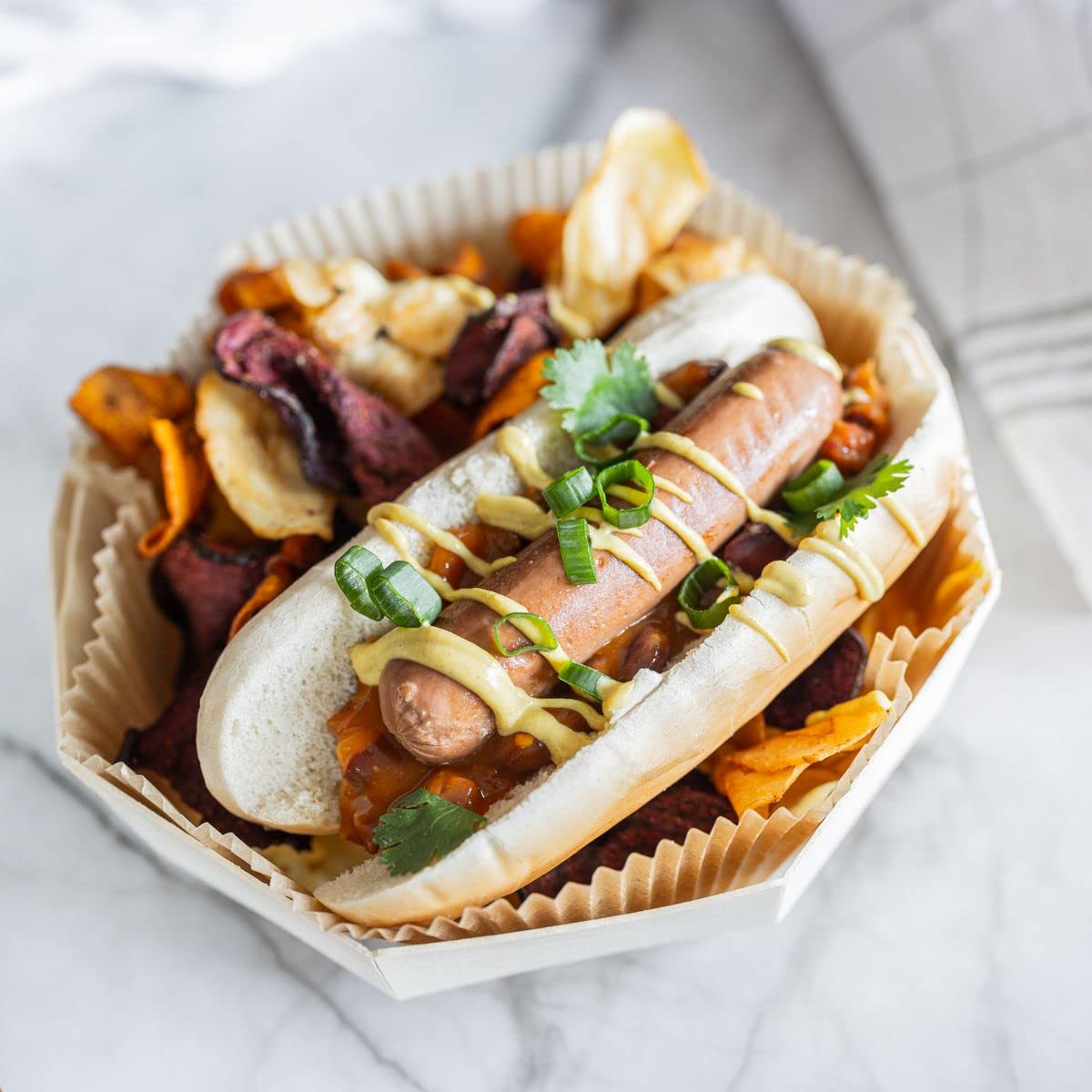 Vegan Meat Hot Dogs Alternative - Loma Linda Big Franks Plant-Based Sausages, Meatless Protein, Vegetarian Frankfurters, Non-GMO