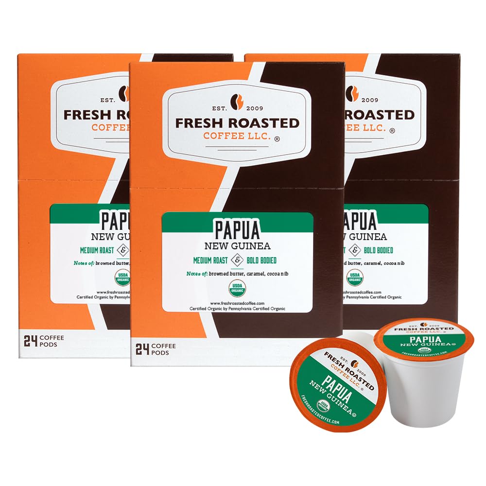 Fresh Roasted Coffee Medium Roast K-Cup Compatible 72 Pods Coffee