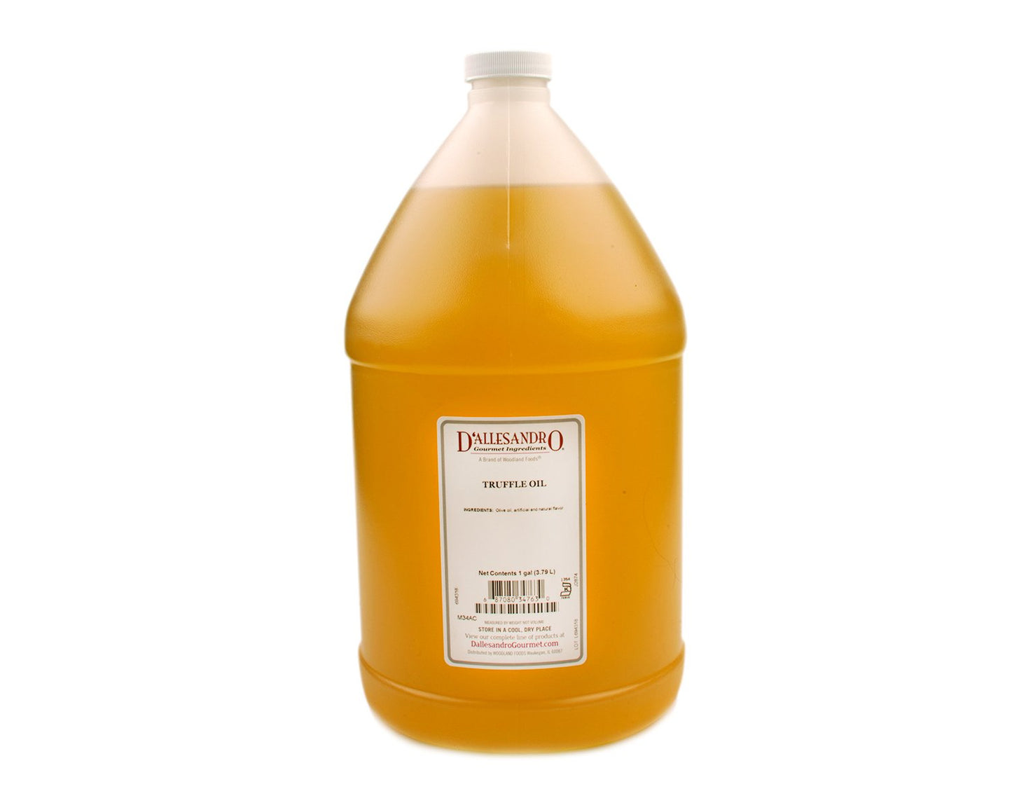 Dallesandro White Truffle Oil - 1 Gallon Bulk Size