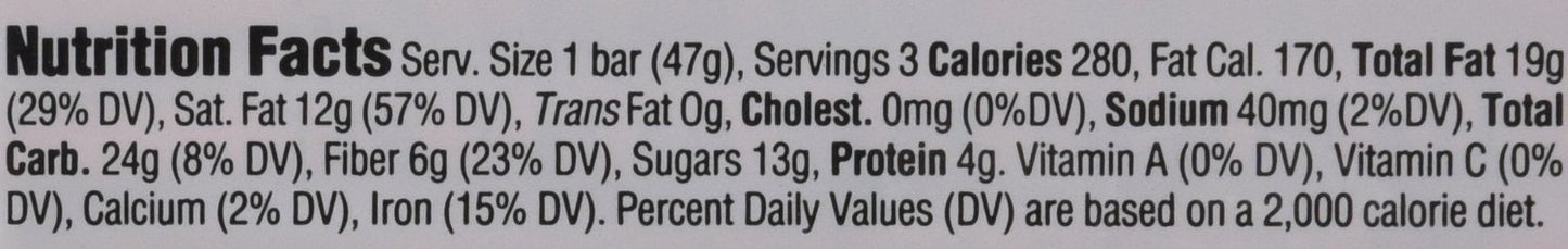 Trader Joe s 72% Cacao Belgian Dark Chocolate Bars (1 Pack of 3)