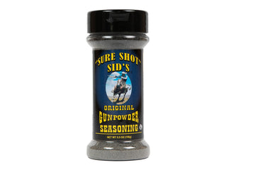 Sure Shot Sids Gunpowder Seasoning - Famous Bbq Rub Powder Grill Seasoning For Beef, Steak Meat, All-Purpose Seasoning Blend Dry