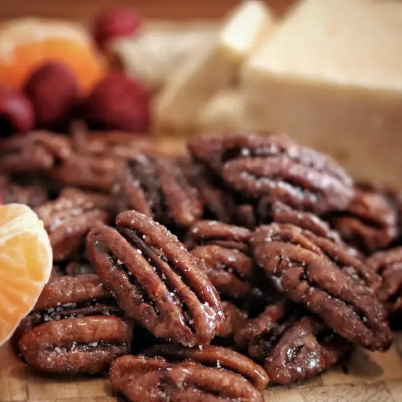 Fortune Favors Candied Pecans, Sweet And Salty Snack, Hand Crafted In Small Batches, Usa-Grown (16Oz, Classic)