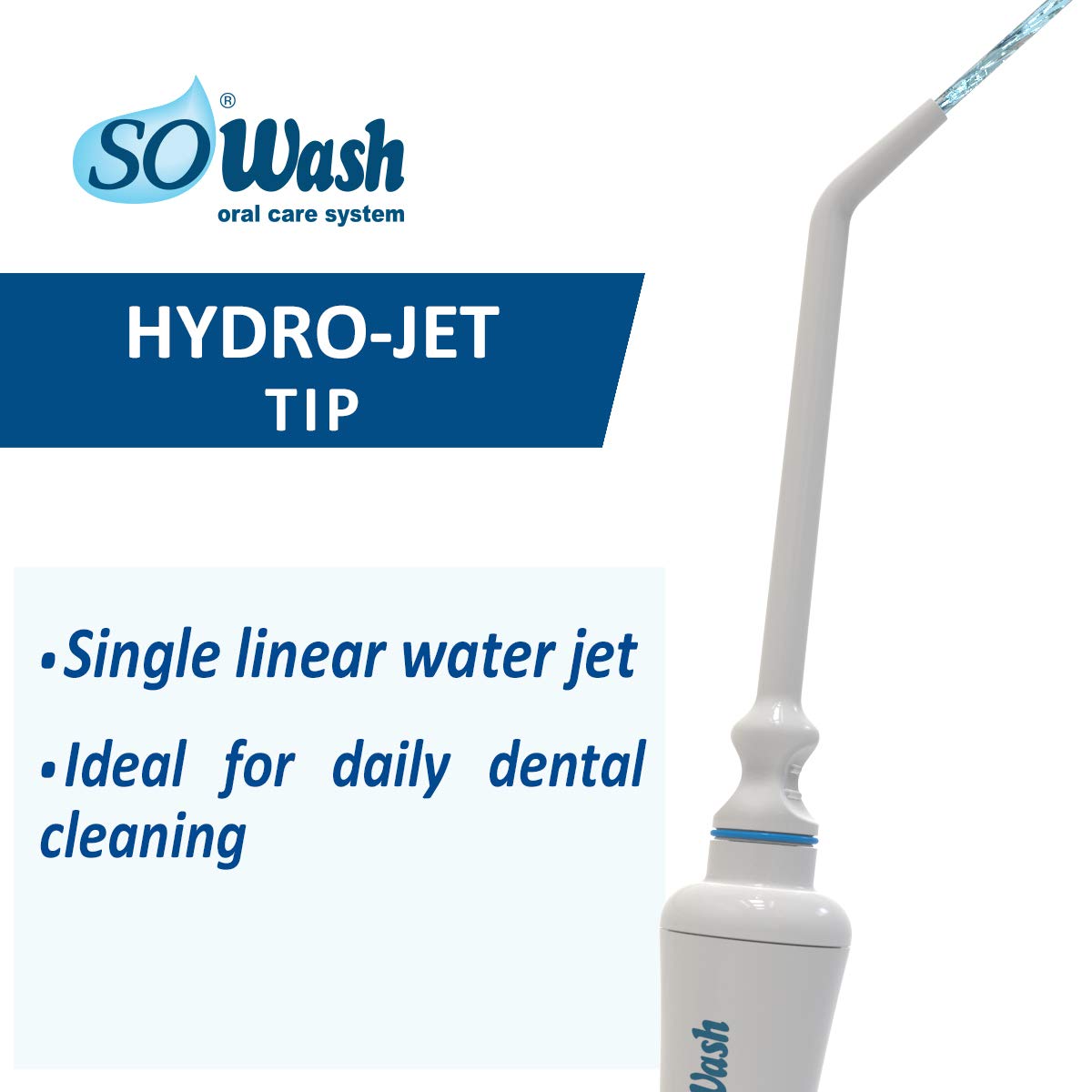 Water Flosser Sowash Trio, Faucet Oral Irrigator Dental Water Floss, It Connects Directly To The Faucet, Non-Electric Dental Irr