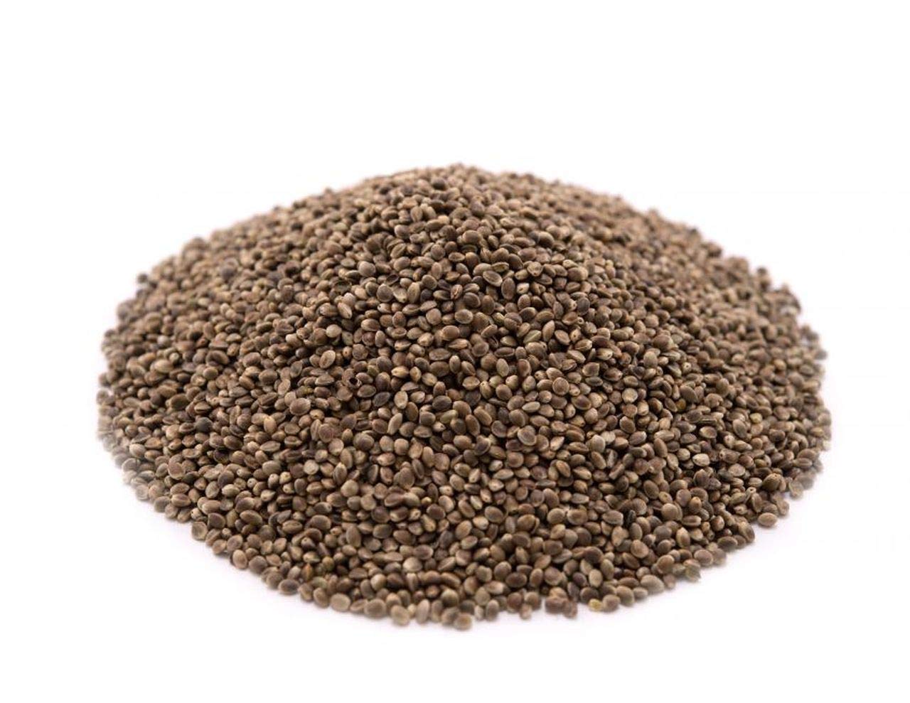 Whole Hemp Seeds Nuts Premium 400g Unshelled Grain, Vegan, Allergen Free, Kosher, Organic