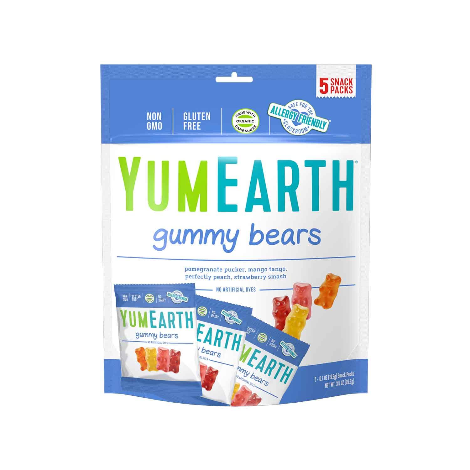 Yummyearth Gummy Bear Snkpk
