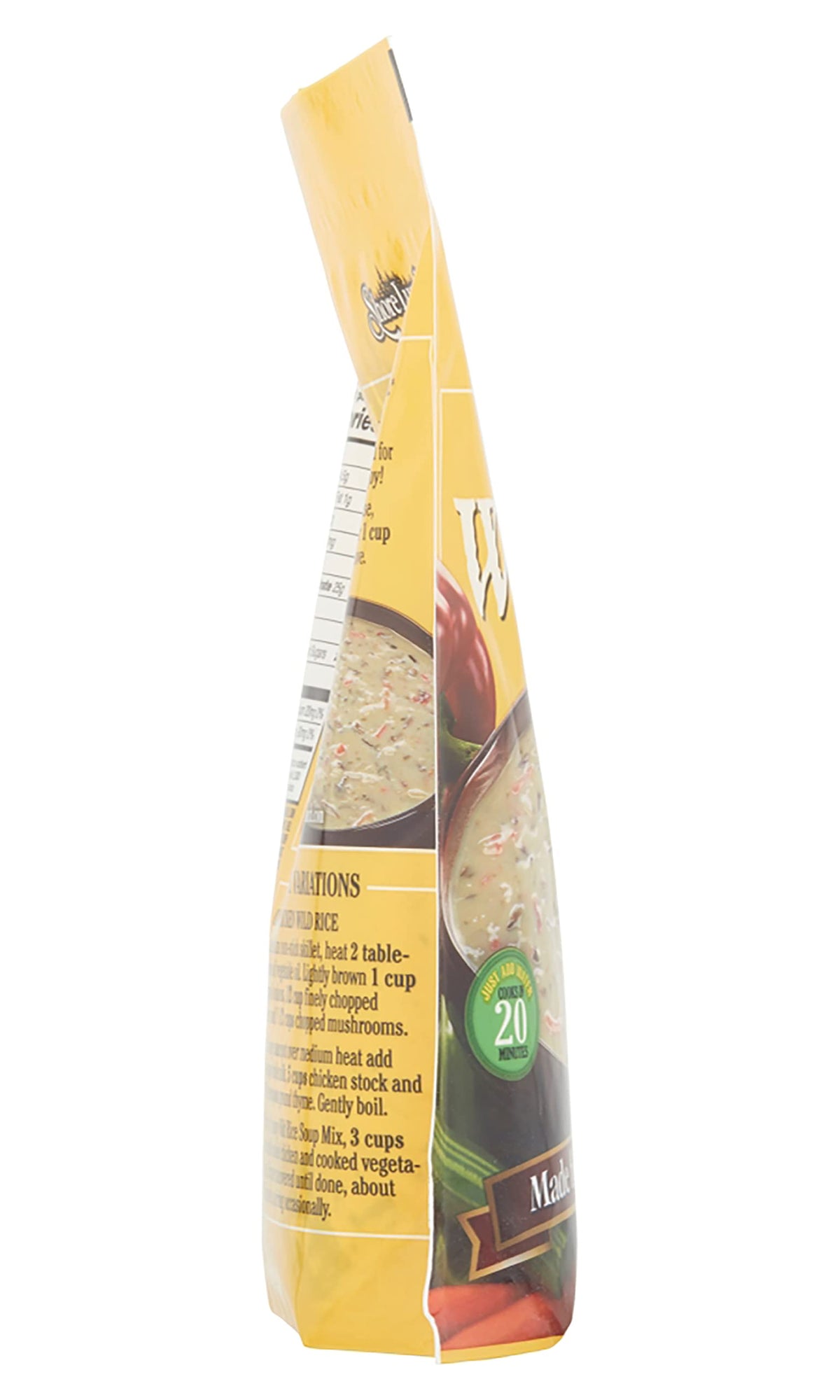 Shore Lunch Creamy Wild Rice Soup Mix, Made with Blends of White & Wild Rice with Seasonings, 8 Hearty Servings, Makes    Gallon