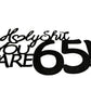 65 Birthday Cake Toppers-Black Glitter, Funny 65Th Cake Topper For Men,65 Cake Topper For Women, 65Th Birthday Decorations,65Th