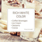 Monin - Gourmet White Chocolate Sauce, Creamy And Buttery, Great For Desserts, Coffee, And Snacks, Gluten-Free Non-Gmo (64 Ounce