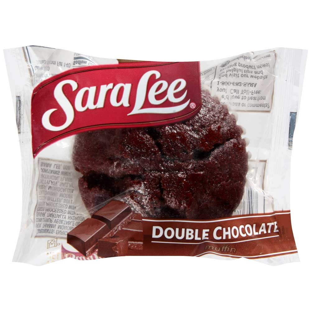 Chef Pierre Double Chocolate Chunk Muffin, 4.75 Ounce -- 24 per case.