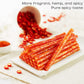 Spicy Strips - Spicy Gluten Latiao  Chinese Special Casual Snack Food  Made From Wheat/Chili/Spice  Low Sugar and Low Calories  Best Vegan  78g (Pack of 2)