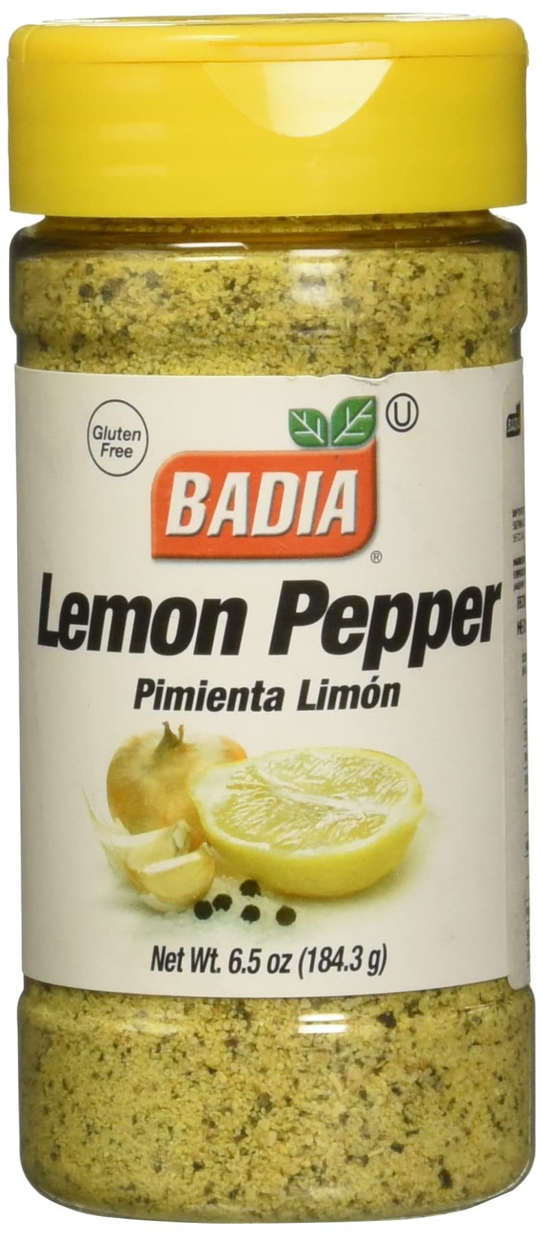 Badia Lemon Pepper Seasoning, 6.5000-ounces (Pack of 6)