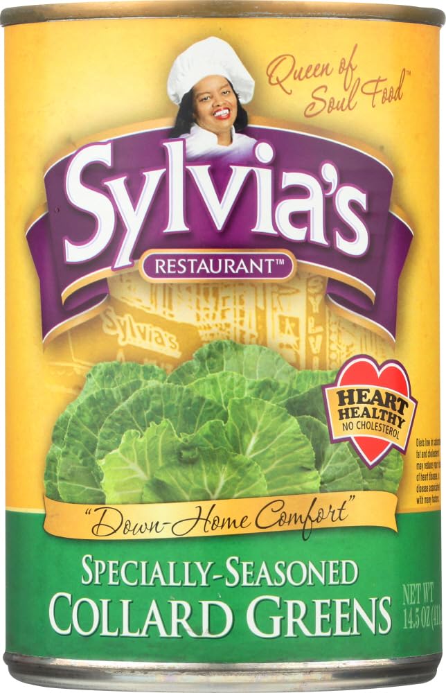Sylvias Collard Greens, 14.5 Ounce (Pack of 2), Model B87119