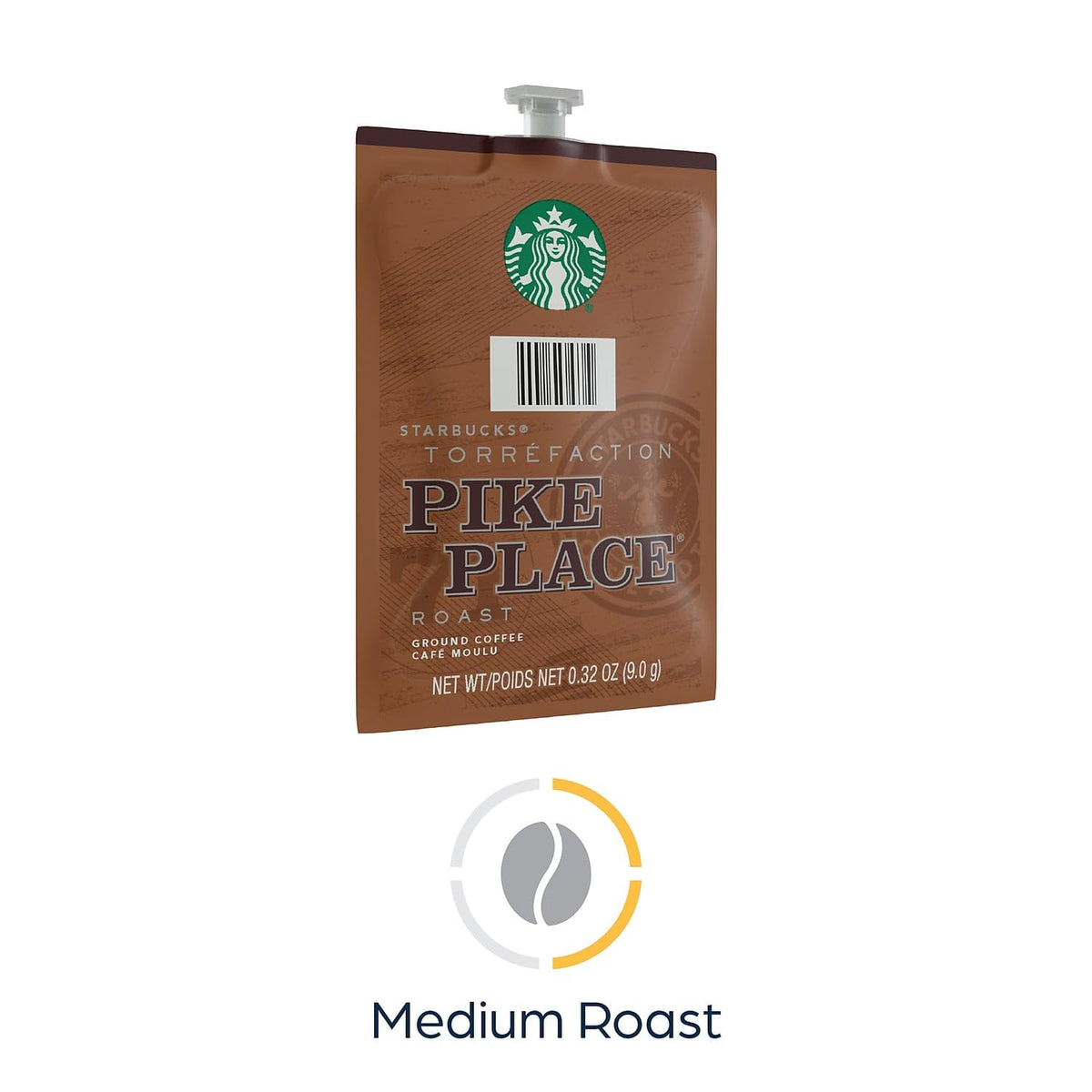 Starbucks Pike Place Roast Coffee Freshpack, 1 Count (Pack of 80), Model SX02