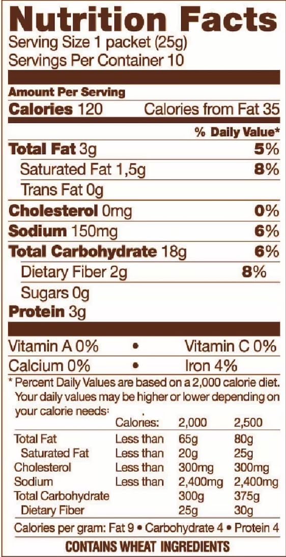Sophia Cracker Italian Whole Wheat 8.8oz (6-pack)