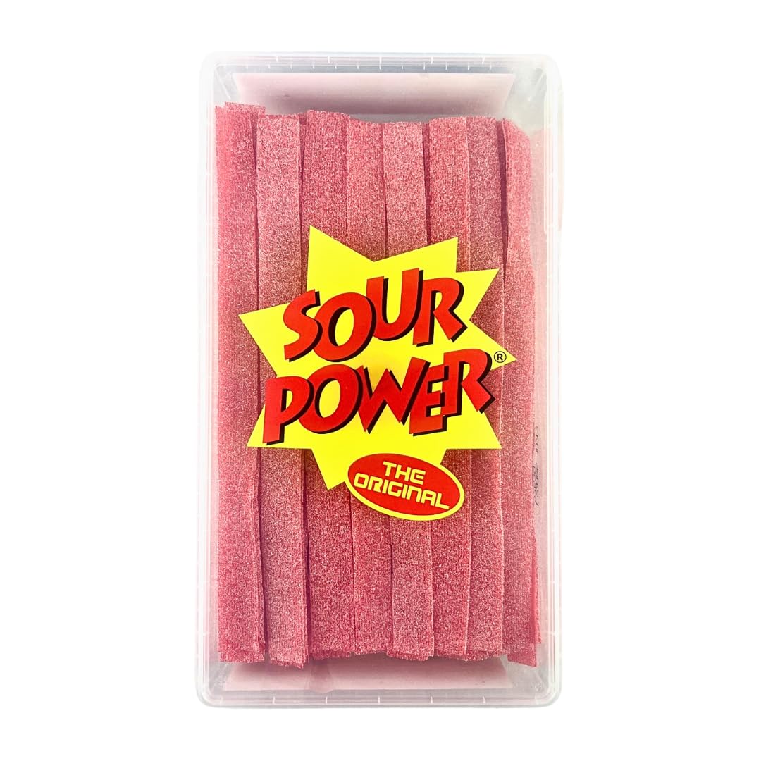 SOUR POWER Strawberry Belts, 42.3 Ounce