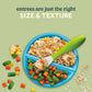 Gerber Mealtime for Toddler Macaroni & Cheese with Side of Seasoned Peas & Carrots, 6.6 Ounce (Pack of 8)