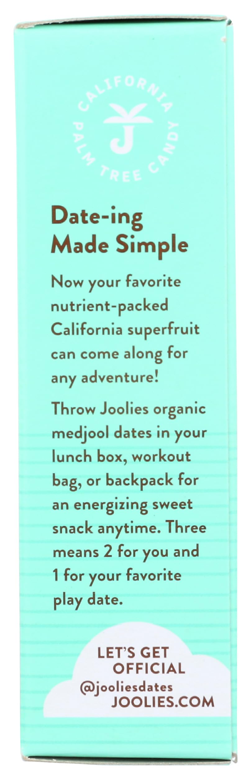 Joolies - Dates Pitted Snack Pack - Case Of 12-1.4 Oz