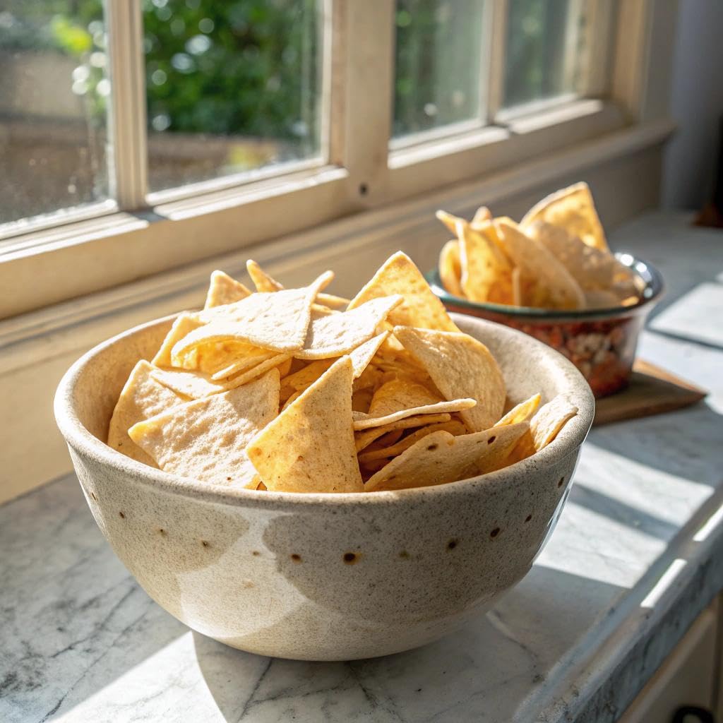 MASA Tortilla Chips Snack Pack - Seed Oil Free Snacks  Organic Chips Tortilla - Gluten & Dairy Free  Naturally Grown Corn Chip - Made with Grass Fed Tallow & Sea Salt (6 Pack  5oz Each - White Corn)
