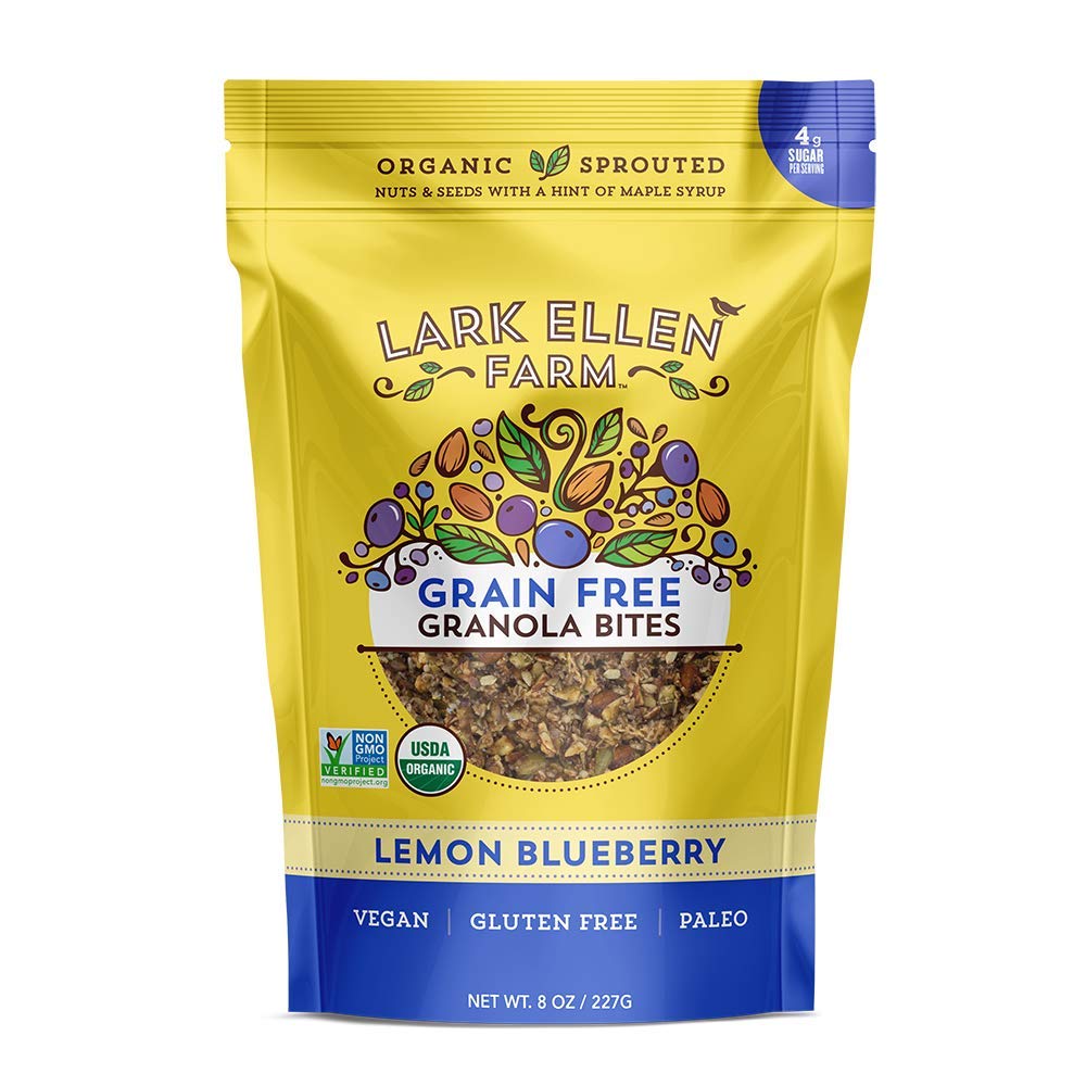 LARK ELLEN FARM Organic Lemon Blueberry Granola  8 OZ