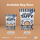 Taffy Shop Sugar-Free Whipped Chocolate Salt Water Taffy - Gourmet Soft Chewy Candy, Bulk Sweet Snack, Fresh Gift & Gluten-Free,