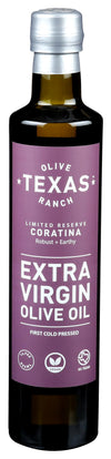 TEXAS OLIVE RANCH Coratina Extra Virgin Olive Oil, 16.9 OZ