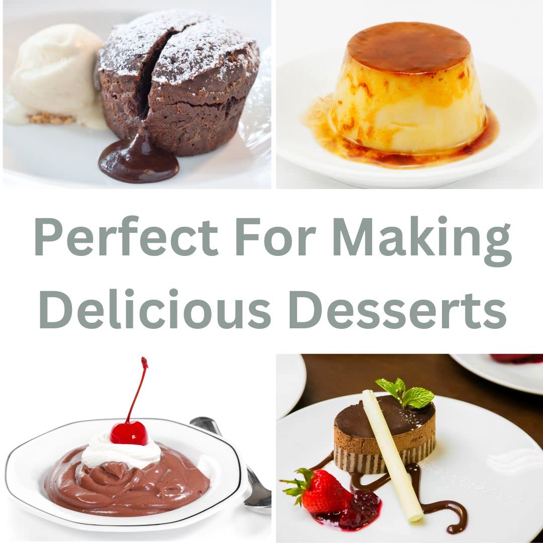 Simple Mixes Natural Instant Pudding Mix, Vanilla, 3.4 Ounces Each, Pack Of 6
