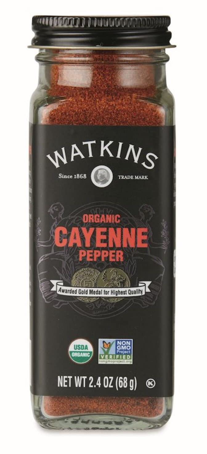 Watkins Gourmet Organic Cayenne Pepper Spice Jar, 2.4 oz, As Shown, Model KHRM00346589