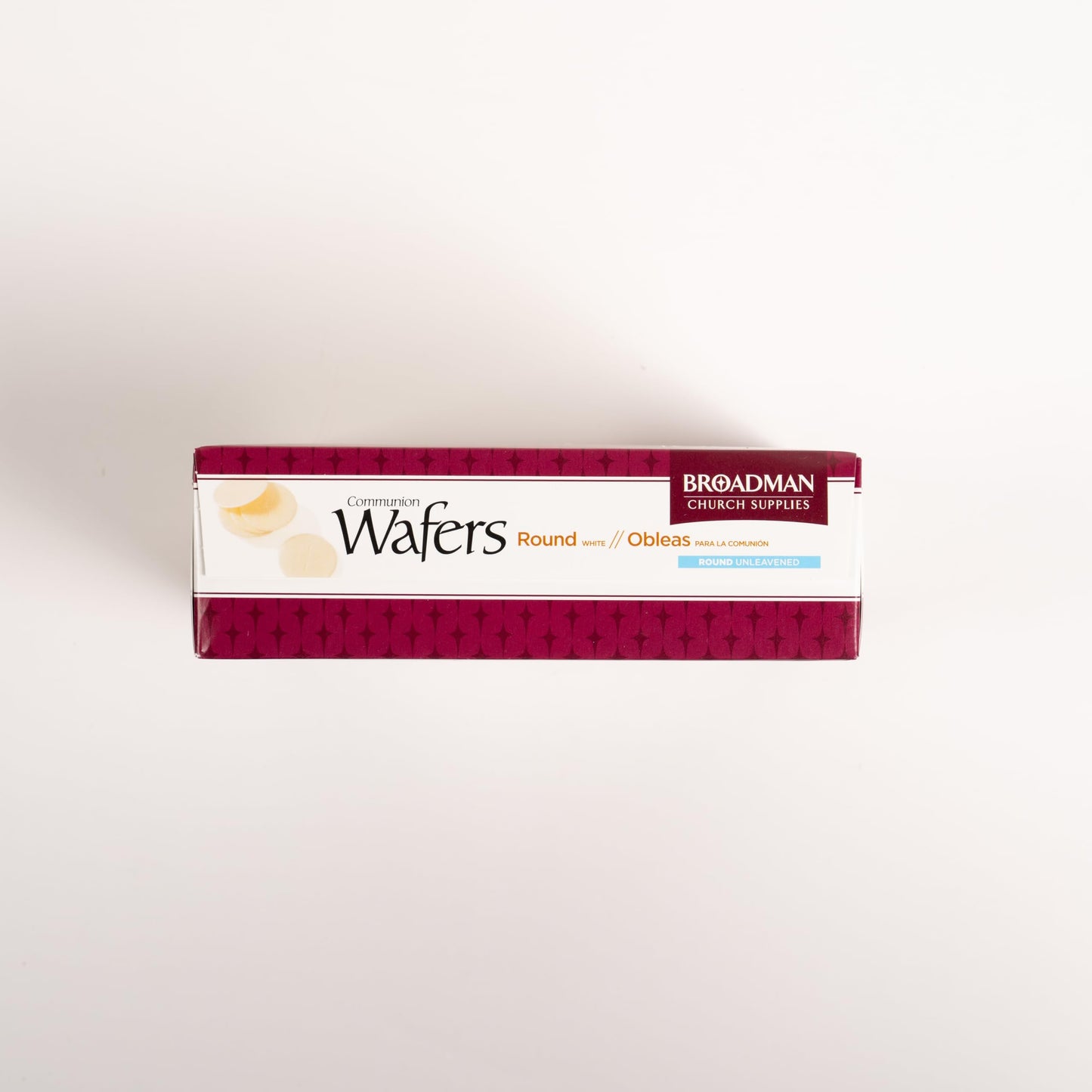 Broadman Church Supplies Communion Wafer, Round with Cross Design, 1,000 Count