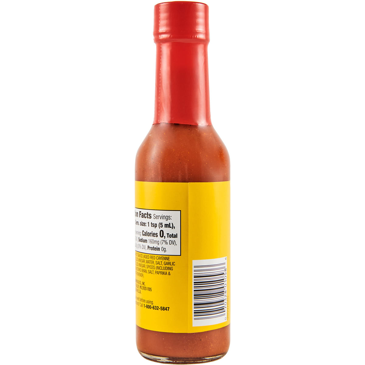 Old Bay Hot Sauce, 5 Fl Oz (Pack Of 12) - 12 Pack Of 5 Fluid Ounce Bottles Of Hot Sauce With No Msg For A Spicy Kick To Chicken