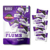 Perfect Delights Snack Pack Plums, Sun-Dried Plum, On-the-Go Vegan, Healthy Snack, Easy-to-Carry Dried Plums, Perfect for Kids &