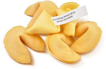 Soeos Fortune Cookies, Fortune Cookies Individually Wrapped Bulk, Approx 25 Cookies, Individually Packed Crisp Cookies With Fun, Traditional Chinese New Year Fortune Cookie, 4 Ounce (1 Pack)