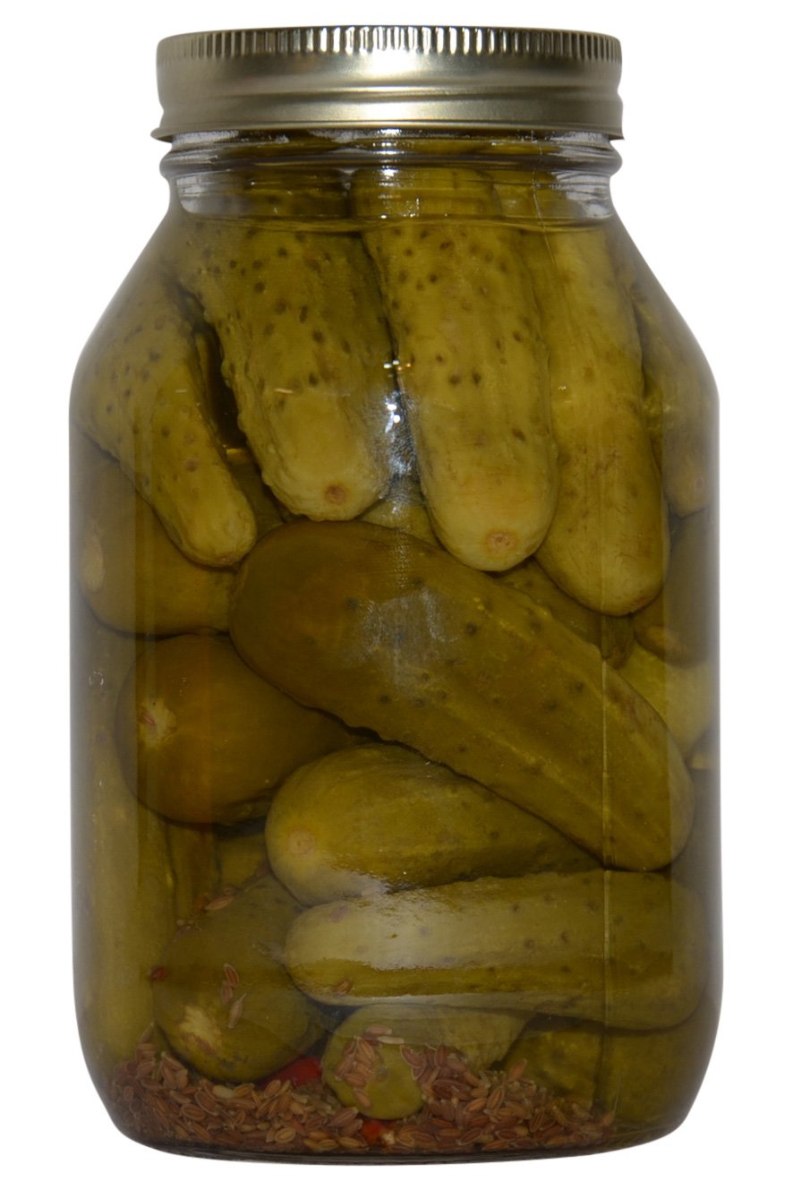 Bluebonnet Creek Farms Dill Pickles - Hot Flavor, 32oz (1.87 lb)