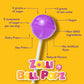 Zolli Ball Popz Green Apple & Strawberry - Sugar-Free, Allergy-Free, Vegan, Keto Lollipops For A Flavorful And Guilt-Free Treat