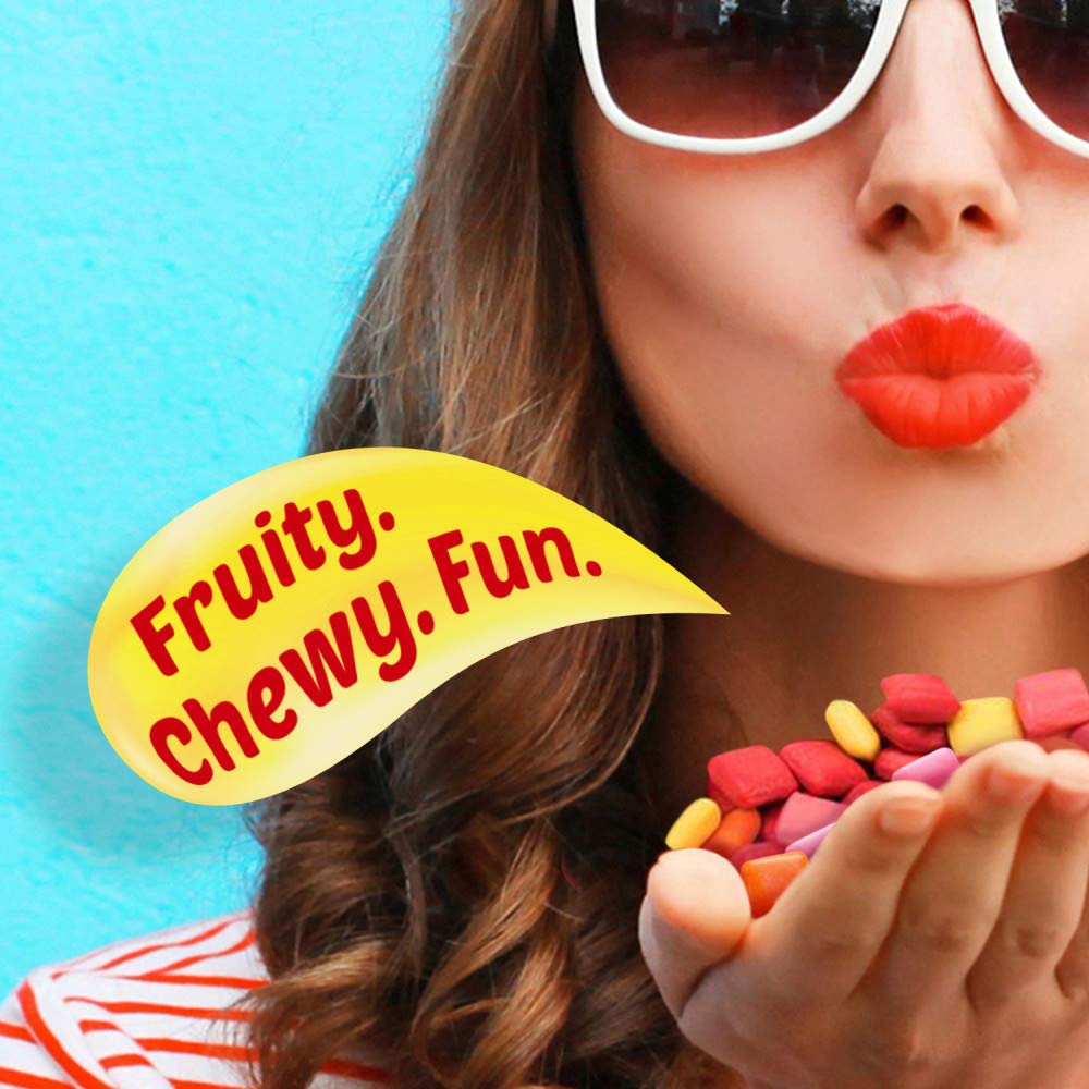 STARBURST Fruit Chews Candy - Original Minis, 8oz, Mini Candy, Bulk Box Pack of 8