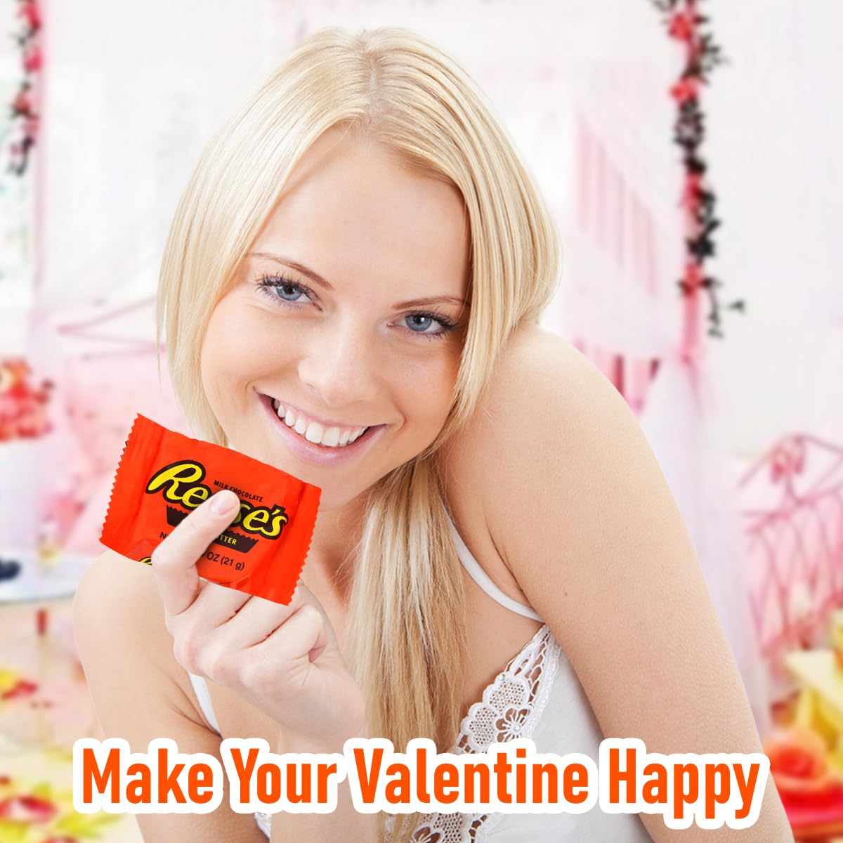 Reeseschocolate Peanut Butter Cups Party Favors In Bulk For Kids, Individually Wrapped Milk Chocolate Cups Melt In Your Mouth Ca