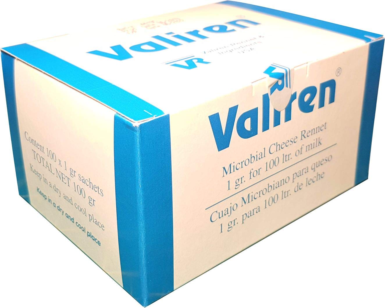 Microbial Rennet Pack Of 10 Use One Sachet (1G) For 22 Gallons (100 Ltr) Of Milk