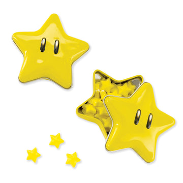 Boston America Corp. 159335 Super Mario Bros. Starman Candy Tin
