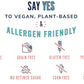 The YES Bar - Macadamia Chocolate - Plant Based Protein  Decadent Snack Bar - Vegan  Paleo  Gluten Free  Dairy Free  Low Sugar  Healthy Snack  Breakfast  Low Carb  Keto Friendly (Pack of 6)