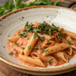 Always Fresh, Two Servings, Creamy Sun-Dried Tomato Pesto Gourmet Pasta Sauce (2-Pack) Le Sauce & Co. Imported Italian San Marzano Tomatoes, Creamy Pasta Sauce, Penne Rosa, All Natural, Spirit-Inspired Flavor Sauce