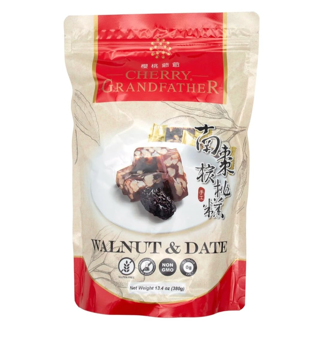 WALNUT & DATE CANDY 13.4 OUNCES