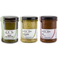 ROI Pesto Sauce Trio Set – Sun-Dried Tomato, Artichoke, and Fresh Ligurian Basil (Genovese DOP) Pestos – Italian Food Gift, Made in Italy – 6.3 oz (180g) Variety Pack