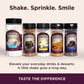 Upouria Chocolate Flavored Shakable Topping for Coffee  Lattes  Desserts  Gourmet Cocoa Taste  5.5oz