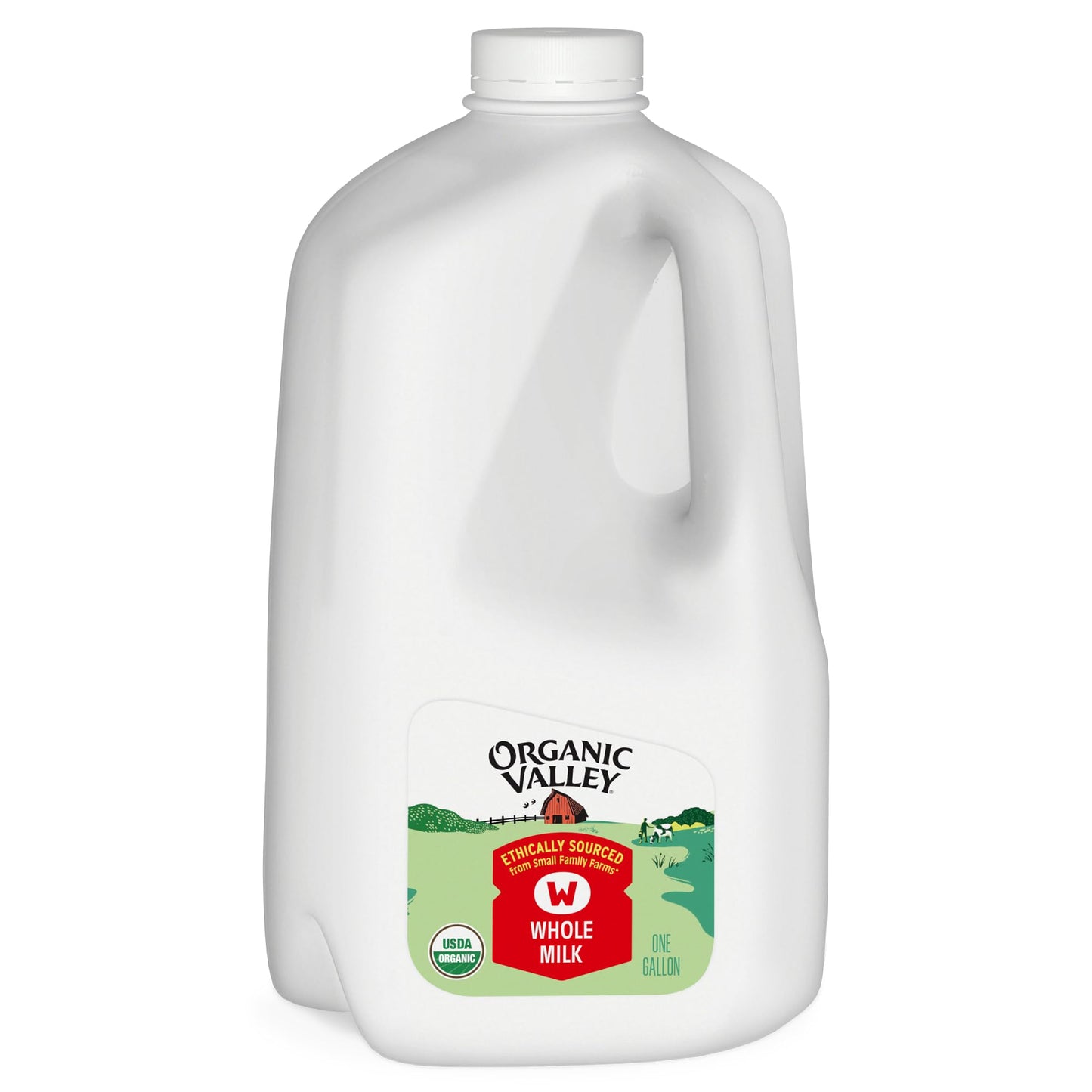 Organic Valley Organic Whole Milk - Pasture Raised, Non GMO - 128 oz (Gallon)