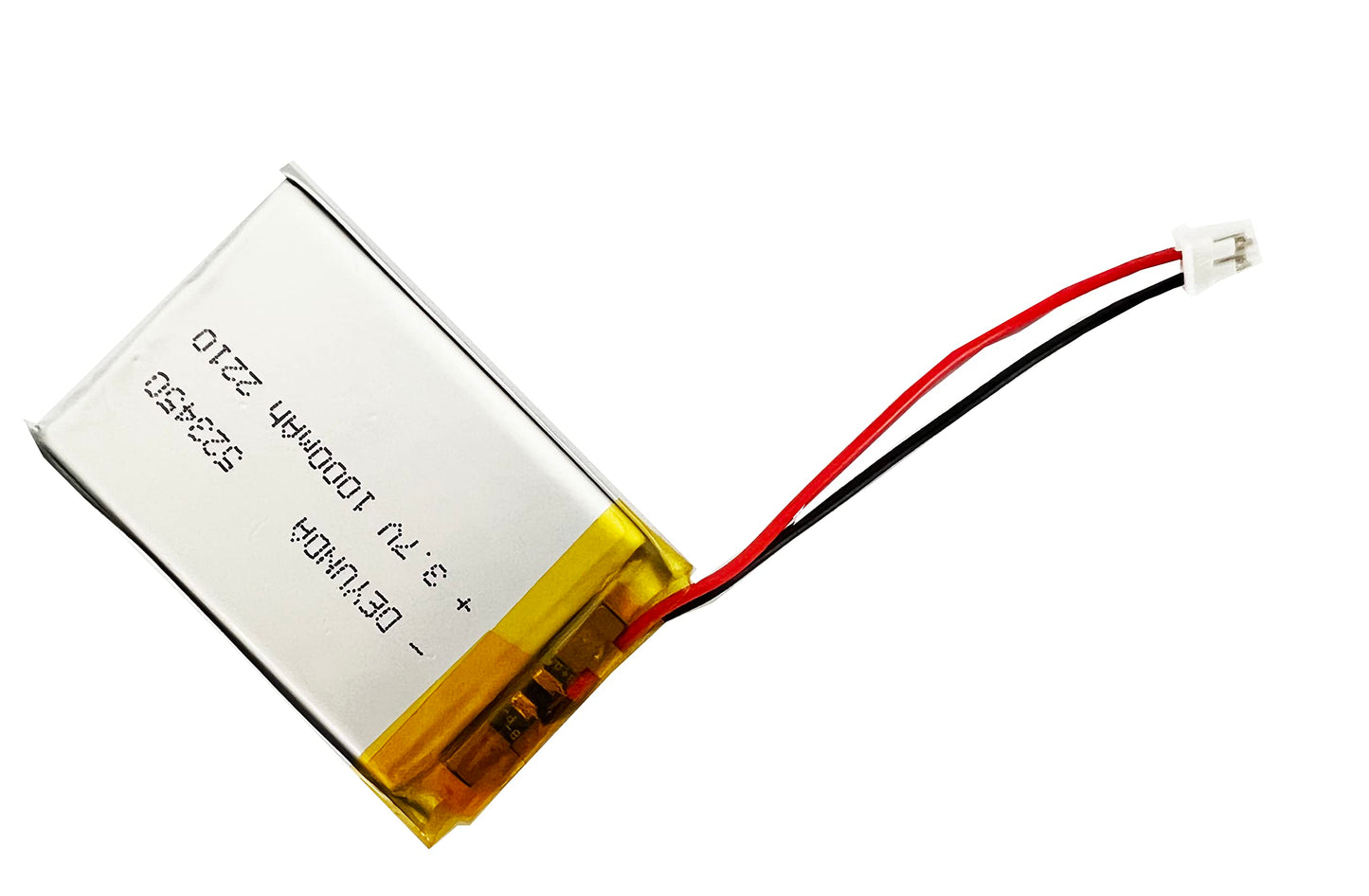 Fithood 523450 37V Battery Rechargeable Li-Po Battery With Jst Connector For Household Appliances