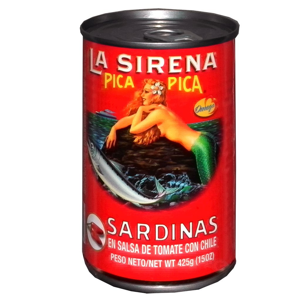 La Sirena Pica Pica Sardine 15 Oz - Sardina (Pack Of 12)