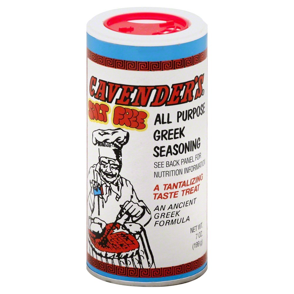 Cavender'S All Purpose Greek Seasoning (Salt Free/No Msg) - 7 Oz (Pack Of 2)-