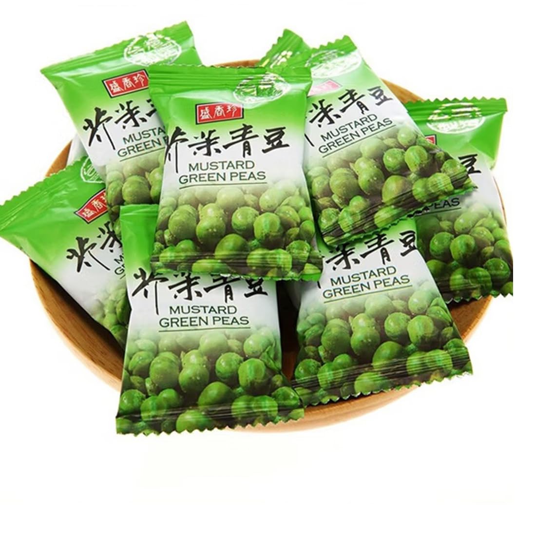Mustard Flavor Green Peas 240G/8.46Oz Pack Of 3