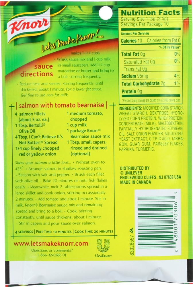 Knorr B  arnaise Sauce Mix, 0.9 Ounce (Pack of 12)